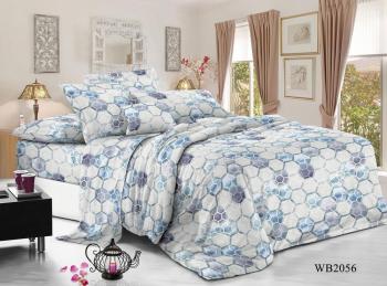 Постельное белье из поплина "Конфесса" 1,5 сп. (диз.: WB2056) 