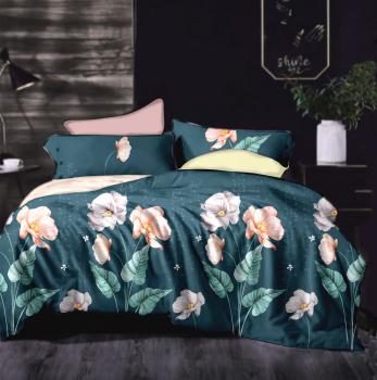 Постельное белье из поплина "Наслаждение" 3Д 2,0 (диз.: 1667) КНПДсев