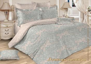 Постельное белье из бязи 145 г/м2 &quot;Душевный&quot; 1,5 сп. (диз.: 17100-1 Льняная палитра) 
