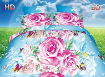 Постельное белье из микросатина "Микросатин" 200*220 (диз.: FS0241-11) КМС-20