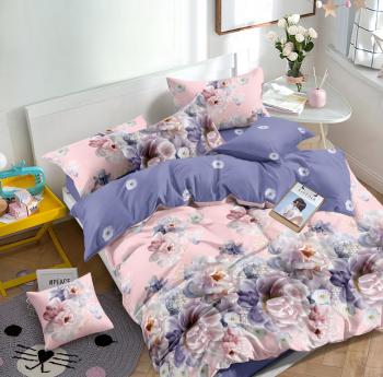 Постельное белье из поплина "Конфесса" Семейный (диз.: 1483) 