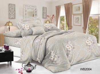 Постельное белье из поплина "Конфесса" 2,0 сп. (диз.: WB2004) 