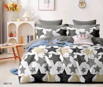 Постельное белье из микросатина "Микросатин" 200*220 (диз.: 6521-7А) КМС-20