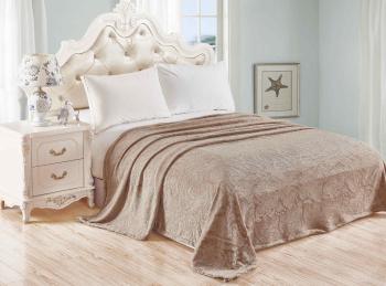 Плед "Милана" 140*200 (велсофт одн. с тиснением 290г/м2) (диз.: 18-2)  Плед "Милана" 140*200 (велсофт одн. с тиснением 290г/м2) (диз.: 18-2)