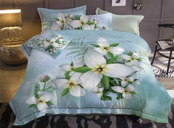 Постельное белье из микросатина "Микросатин" 1,5 сп. (диз.: N251846-12) КМС-15