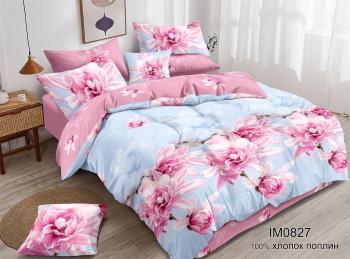 Постельное белье из поплина "Наслаждение" 3Д Семейный (диз.: IM0827) КНПСДсев