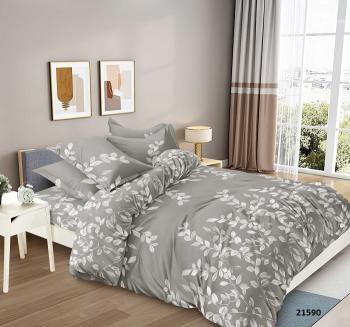 Постельное белье из микросатина "Микросатин" 1,5 сп. (диз.: 21590-4) КМС-15