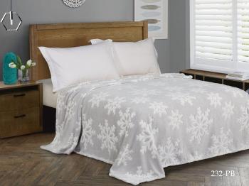 Плед &quot;Велсофт&quot; Новогодний 1,5 сп. (диз.: 232) ПВ