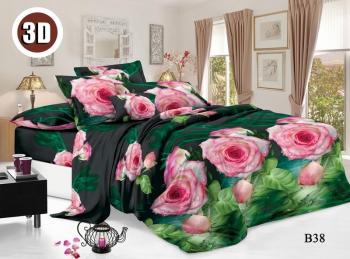 Постельное белье из поплина "Конфесса" 200*220 (диз.: B38) 