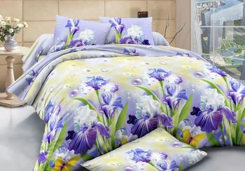 Постельное белье из поплина "Наслаждение" 3Д 1,5 (диз.: 8006) КНПN