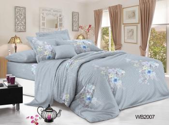 Постельное белье из поплина "Конфесса" 1,5 сп. (диз.: WB2007) 