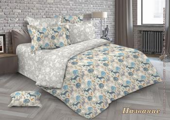 Постельное белье из перкали "Ренессанс" Евро (диз.: Сказочный лес) КРПе
