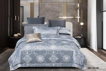 Постельное белье из сатин-жаккарда "Жаккард" 1,5 сп. (диз.: SH2514) КСЖ