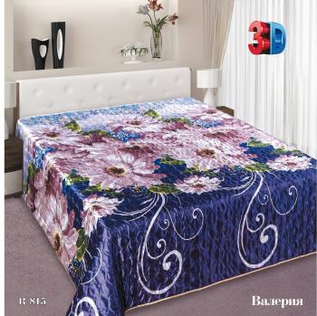 Покрывало  "Шелк" РТ ультрастеп спанбонд 150*220 (диз.: R815 Валерия) ПШ-150*220