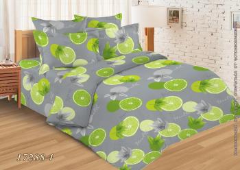 Постельное белье из бязи 145 г/м2 "Душевный" Евро (диз.: 17288-4) 