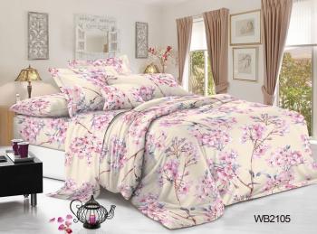Постельное белье из поплина "Конфесса" 2,0 сп. (диз.: WB2105) 