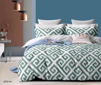 Постельное белье из микросатина &quot;Микросатин&quot; 1,5 сп. (диз.: 6772-1А) КМС-15