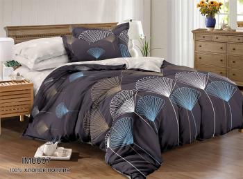 Постельное белье из поплина "Наслаждение" 3Д 1,5 (диз.: IM0607) КНПN