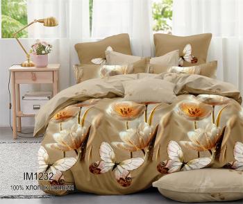 Постельное белье из поплина "Наслаждение" 3Д 1,5 (диз.: IM1232) КНПN