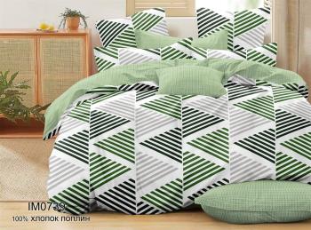 Постельное белье из поплина "Наслаждение" 3Д 1,5 (диз.: IM0739) КНПN