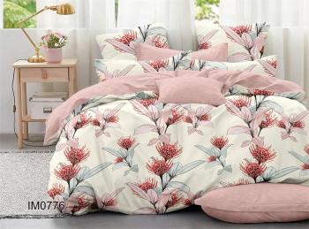 Постельное белье из поплина "Наслаждение" 3Д Семейный (диз.: IM0776) КНПСДсев