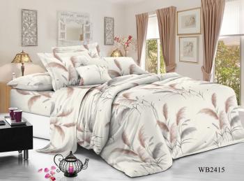Постельное белье из поплина "Конфесса" 2,0 сп. (диз.: WB2415) 