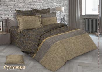Постельное белье из перкали "Ренессанс" 1,5 сп. (диз.: Суматра) КРП15