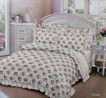 Постельное белье из поплина "Наслаждение" 3Д 1,5 (диз.: 1838H) КНПN