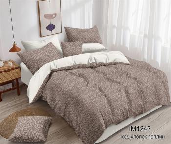 Постельное белье из поплина "Наслаждение" 3Д 2,0 (диз.: IM1243) КНПДсев