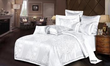 Постельное белье из сатин-жаккарда &quot;Жаккард&quot; 2,0 с Евро (диз.: 24314) КСЖ