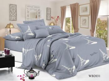 Постельное белье из поплина "Конфесса" 2,0 сп. (диз.: WB2031) 