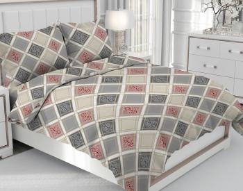 Постельное белье из бязи 125 г/м2 &quot;Наслаждение&quot; Евро (диз.: 7675-1 Оксфорд) КНБЕ