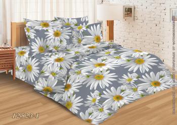 Постельное белье из бязи 145 г/м2 "Душевный" 2,0 сп. с евро (диз.: 12523-1) 