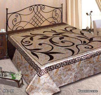 Покрывало РТ  &quot;Шелк&quot; ультрастеп пэ 220*240 (диз.: 887-10 Равновесие) ПШ-225*245