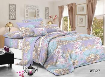 Постельное белье из поплина "Конфесса" 2,0 сп. (диз.: WB27) 
