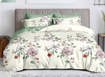 Постельное белье из микросатина "Микросатин" 1,5 сп. (диз.: N251854-11) КМС-15