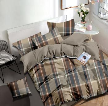 Постельное белье из поплина "Конфесса" 200*220 (диз.: 1477) 