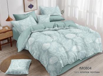 Постельное белье из поплина "Наслаждение" 3Д 1,5 (диз.: IM0804) КНПN