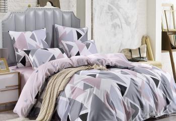 Постельное белье из поплина "Наслаждение" 3Д 2,0 (диз.: 1728) КНПДсев