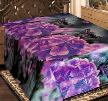 Покрывало  &quot;Шелк&quot; РТ ультрастеп спанбонд 200*220 (диз.: XHY R403) ПШ-200*220