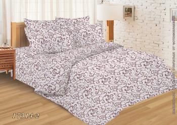 Постельное белье из бязи 145 г/м2 "Душевный" Евро (диз.: 17314-2) 