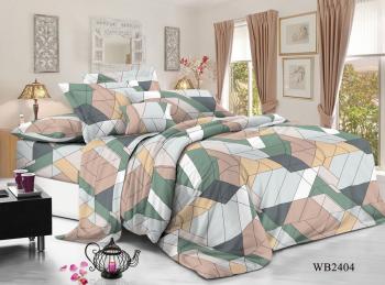 Постельное белье из поплина "Конфесса" 1,5 сп. (диз.: WB2404) 