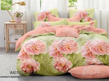 Постельное белье из поплина "Наслаждение" 3Д Семейный (диз.: IM0735) КНПСДсев