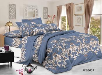 Постельное белье из поплина "Конфесса" 1,5 сп. (диз.: WB2053) 