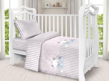 Постельное белье из поплина "Сказочная страна" 110*140 (диз.: 2087) КП