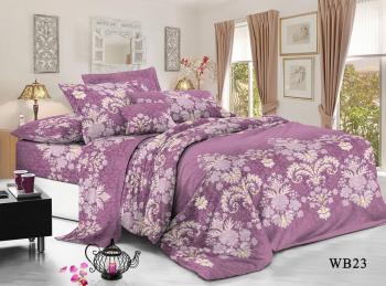Постельное белье из поплина &quot;Конфесса&quot; 2,0 сп. с Евро (диз.: WB23) 
