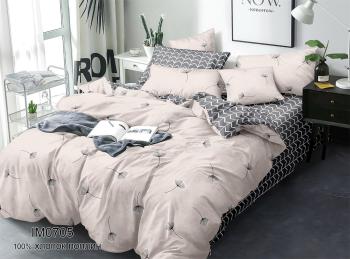 Постельное белье из поплина "Наслаждение" 3Д 2,0 (диз.: IM0705) КНПДсев