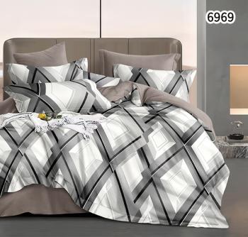 Постельное белье из поплина &quot;Наслаждение&quot; 3Д Семейный (диз.: 6969) КНПСДсев