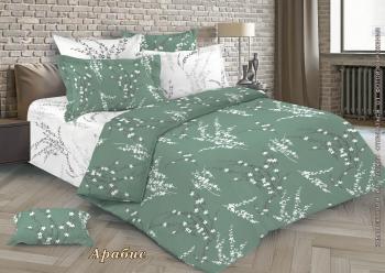 Постельное белье из перкали &quot;Ренессанс&quot; 1,5 сп. (диз.: Арабис) КРП15