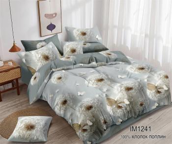 Постельное белье из поплина "Конфесса" 2,0 сп. (диз.: IM1241) 